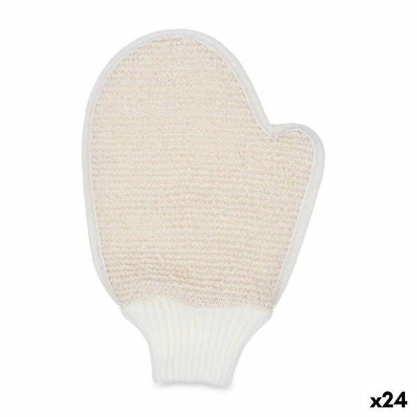 Bath Mitten Adjustable White Beige (24 Units) Online now