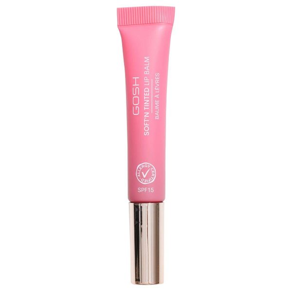 Coloured Lip Balm Gosh Copenhagen Soft N Tinted Nº 005 Pink rose 8 ml Supply