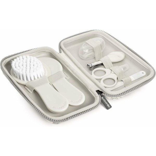 Baby Manicure Set Suavinex Baby Manicura Gris Lote 7 Pieces Sale