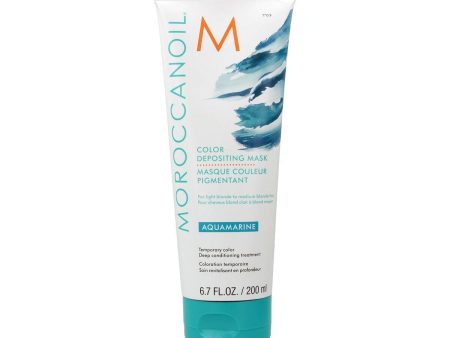 Hair Mask Moroccanoil Depositing Aqua marine 200 ml For Discount