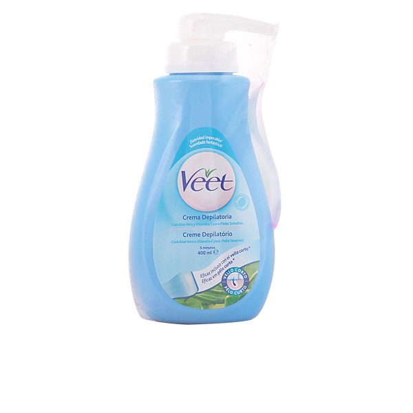 Body Hair Removal Cream Veet Sensitive skin Aloe Vera (400 ml) Online now