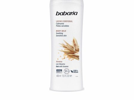 Body Lotion Babaria Avena Sensitive skin Oatmeal 400 ml For Discount