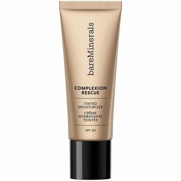 Crème Make-up Base bareMinerals COMPLEXION RESCUE Nº 6.5 Desert Spf 30 35 ml Moisturizing For Discount