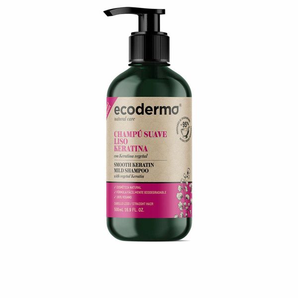 Straightening Shampoo Ecoderma Keratin 500 ml Online Hot Sale