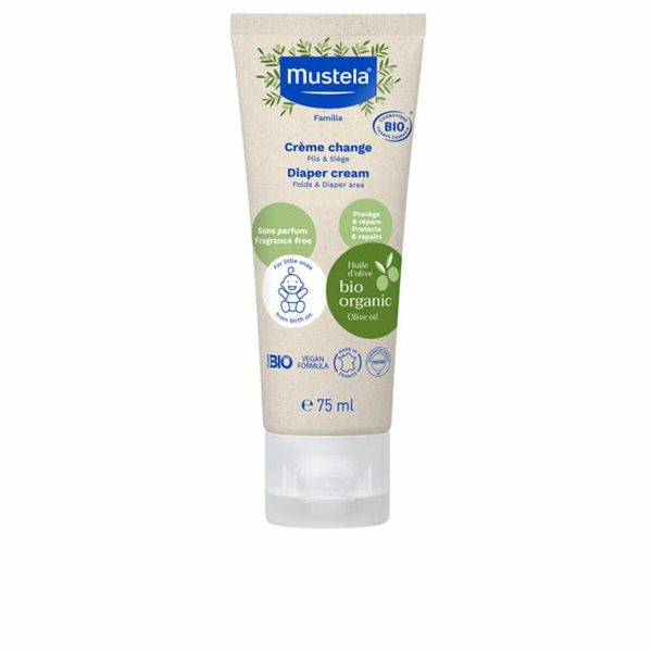 Daily Care Cream for Nappy Area Mustela Bio 75 ml Online now