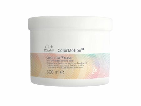 Hair Mask Wella Color Motion Strengthening Treatment 500 ml For Cheap