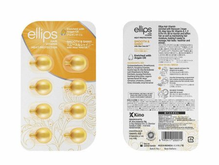 Vitamins Ellips Smooth Shiny Tablets Thermoprotective Argan Oil Sale