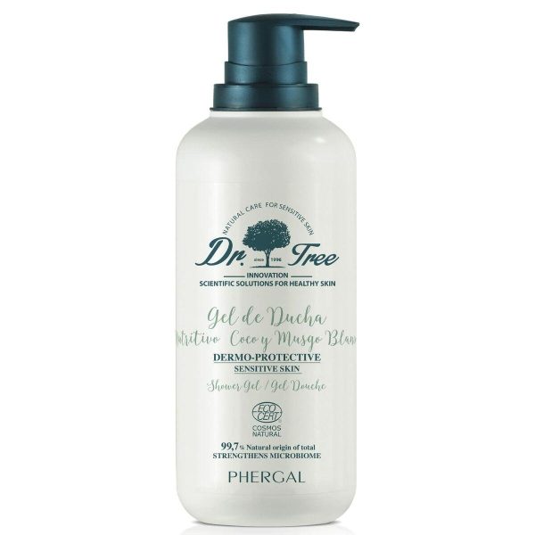 Shower Gel Dr. Tree   Sensitive skin Moss Coconut Nutritional 500 ml Online now