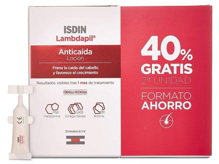 Anti-Hair Loss Treatment Isdin Lambdapil Single Dose 40 Units Fashion