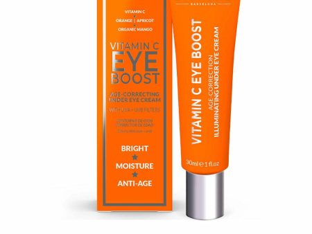 Cream for Eye Area Biovène Eye Boost Vitamin C (30 ml) Fashion