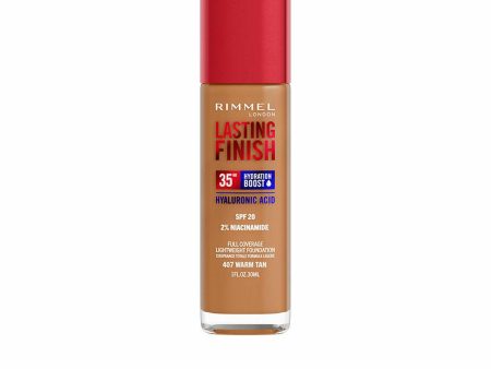 Crème Make-up Base Rimmel London Lasting Finish Nº 407 Warm Tan Spf 20 30 ml Online